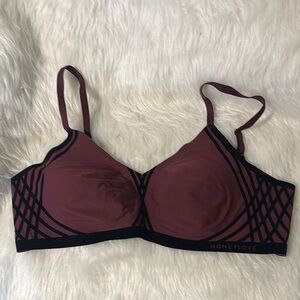 Honeylove Women's Burgundy Bra
